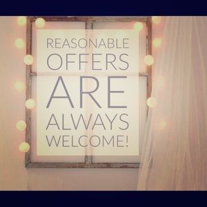 Love the item but not the price? I love offers!!